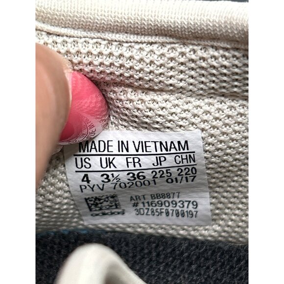 Adidas Tubular Shadow Womens Sneakers Size 4 Light Gray Knit - Picture 8 of 8